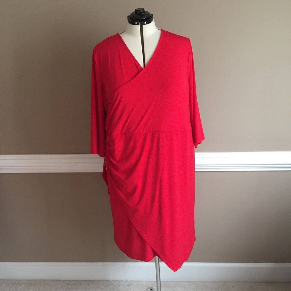 Eloquii Red Dress